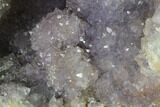 Amethyst Crystal Geode Section - Morocco #141779-1